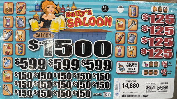 SALLYS SALOON 39 1/1500 1 14880