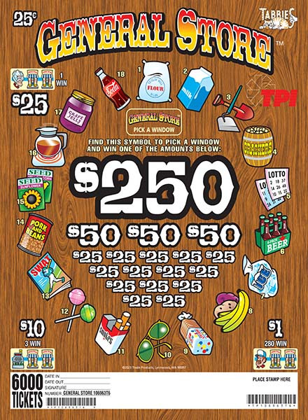 GENERAL STORE 27 1/250 25 6000