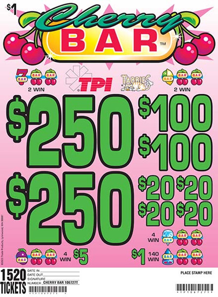 CHERRY BAR 38 2/250 1 1520