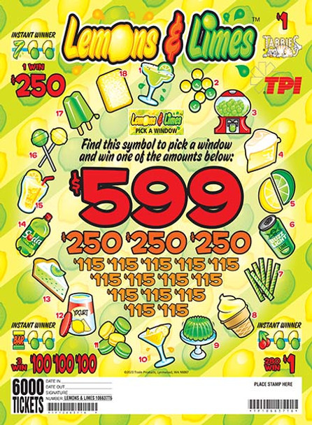 LEMONS & LIMES 36 1/599 1 6000