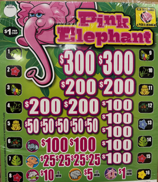 PINK ELEPHANT 25 2/300 1 3955