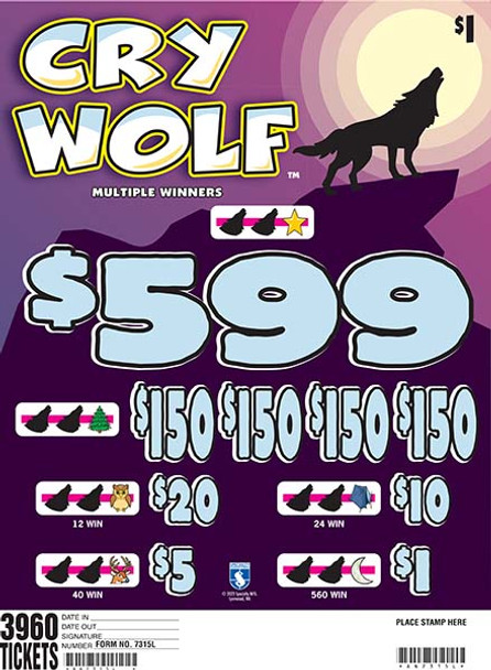 CRY WOLF 38 1/599 1 3960