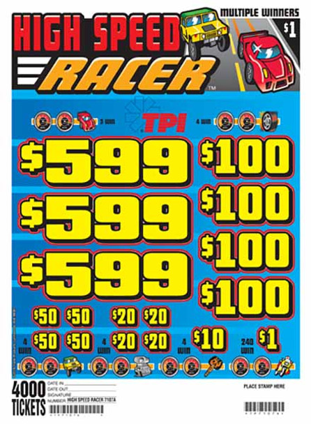 HIGH SPEED RACER 31 3/599 1 4000