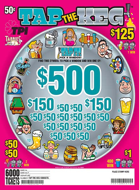 TAP THE KEG 27 1/500 50 6000