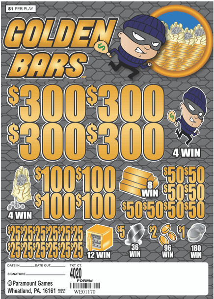 GOLDEN BARS 30 4/300 1 4020