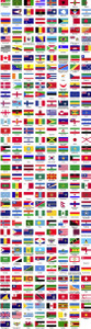 Individual International Flags Individual International Flags