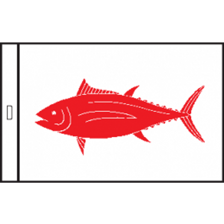 12" X 18" Albacore Fish Flag