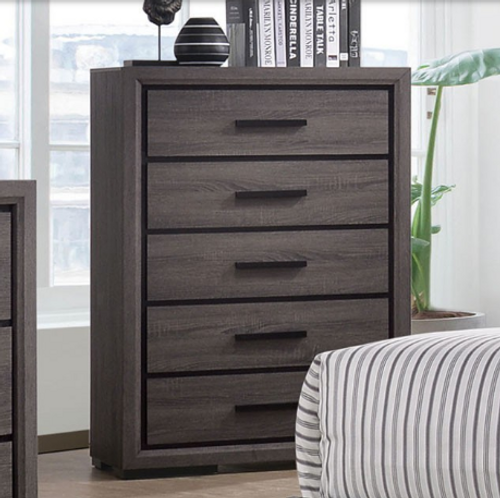 Conwy Tall 5 Drawer Chest