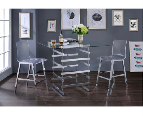 Nadie 3pc Counter Height Set
