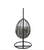 Simona Patio Swing Chair BK