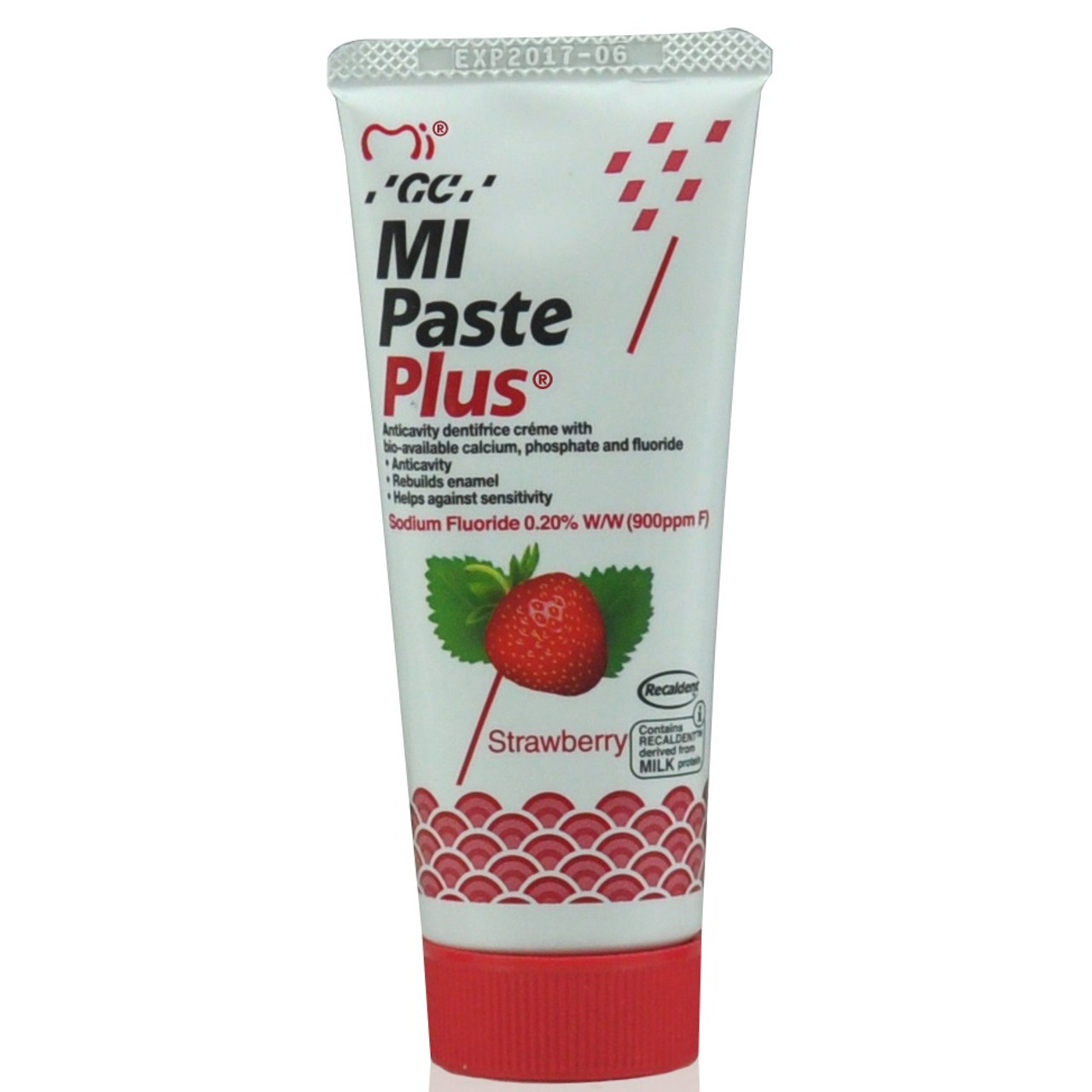 GC America MI Paste® Plus Strawberry Flavor Pack - 10/Pack