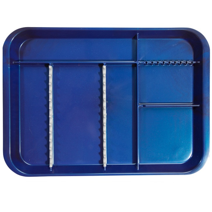 Zirc Midnight Blue BLok Divided Tray (20Z451T)
