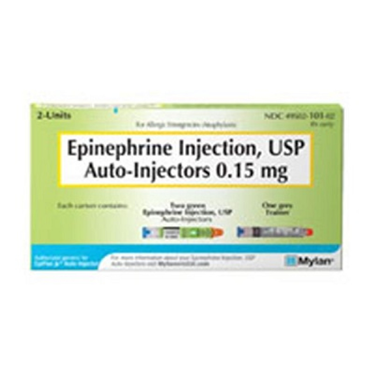 Mylan 0.15mg Epinephrine Jr. Auto-Injector - 2/Box - Predictable