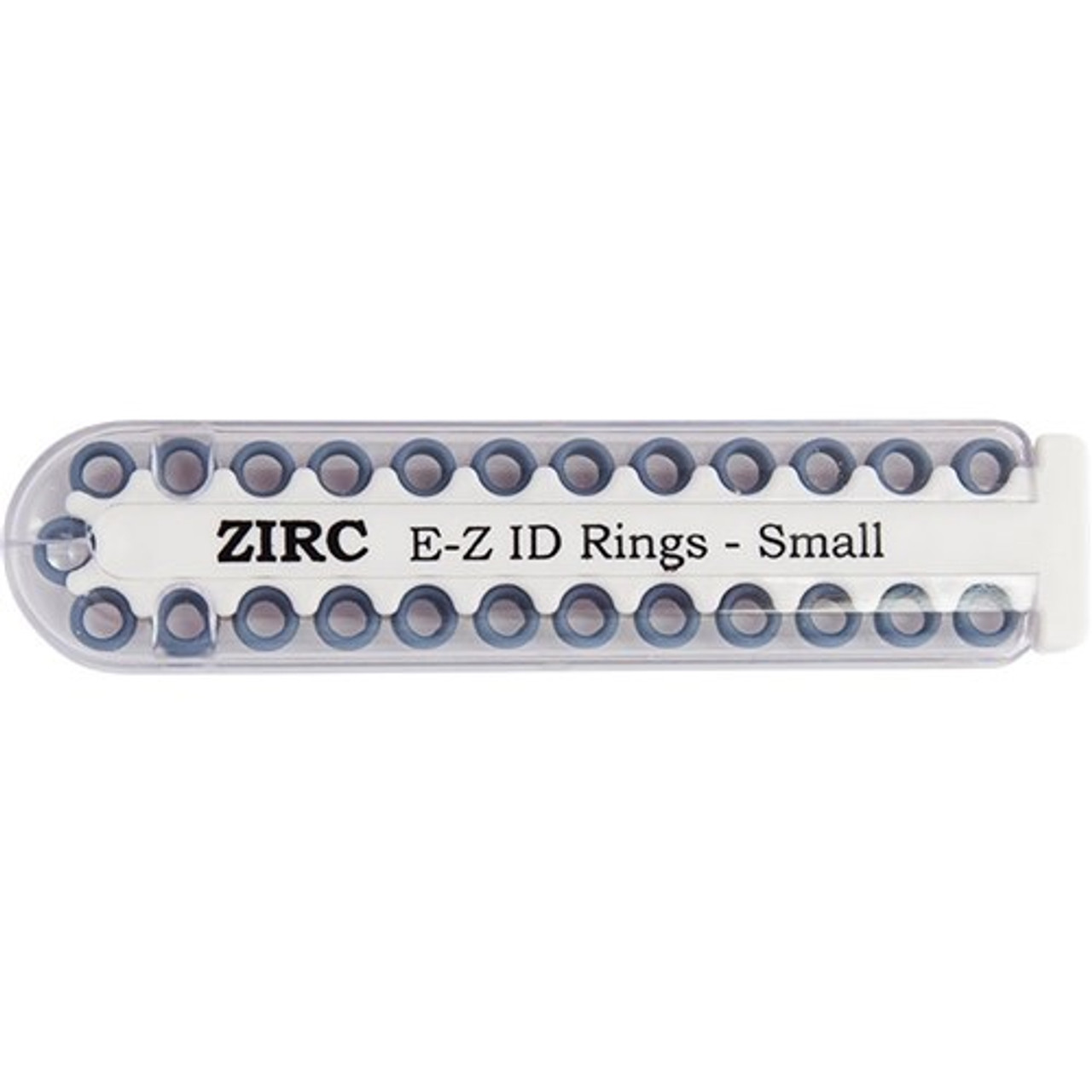 Zirc Blue Small E Z Id Rings 70z100b 