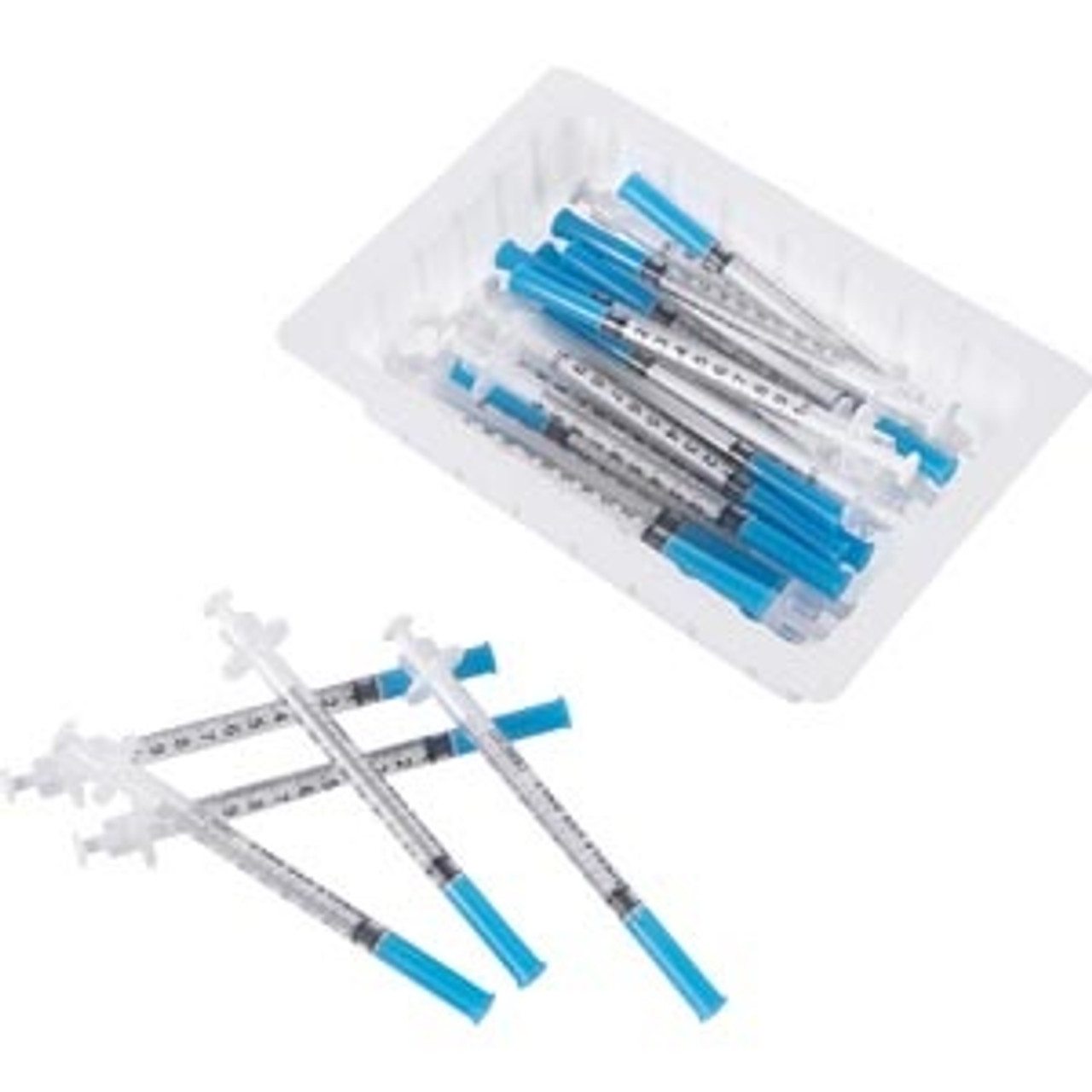 SOL-M 1ml TB Syringe w/Fixed Needle