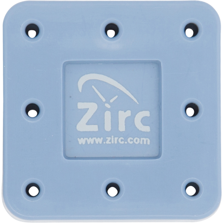 Zirc 8-Hole Blue Magnetic Bur Block (50Z400B)