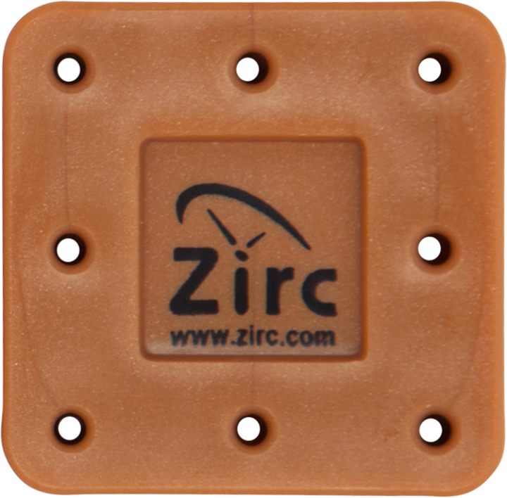 Zirc Copper 8-Hole Magnetic Bur Block (50Z400U)