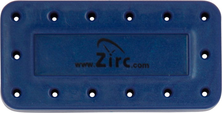 Zirc Midnight Blue 14-Hole Magnetic Bur Block (50Z403T)