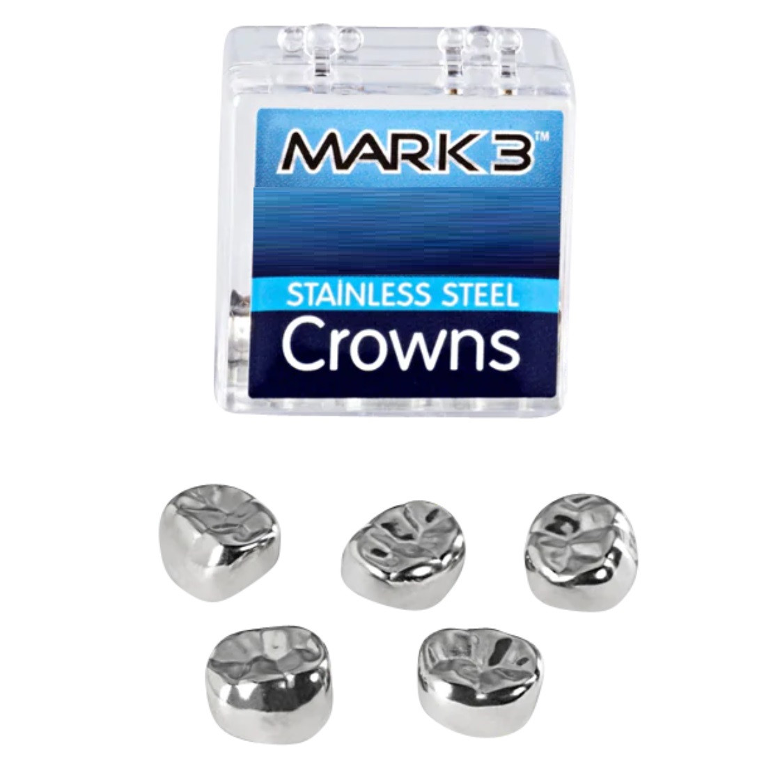 Carguss Mark3 Primary Molar Stainless Steel Crown Kit (100PMC96)