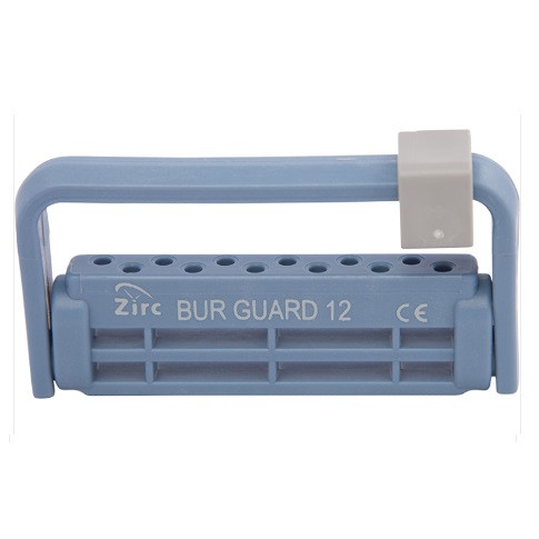 Zirc 12Hole Blue SteriBur Guard (50Z406B)