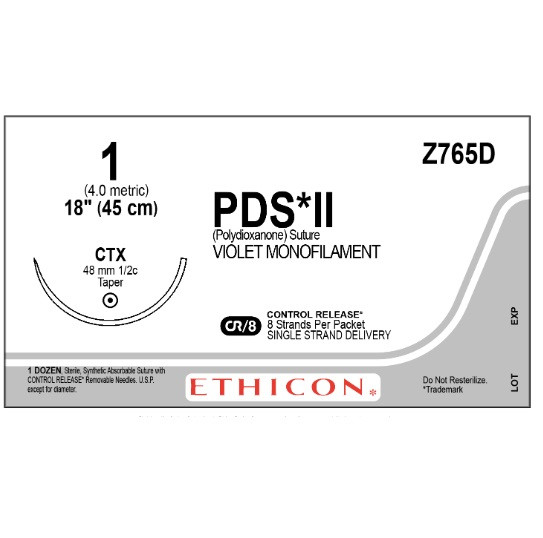 Ethicon Size 1 x 8-18