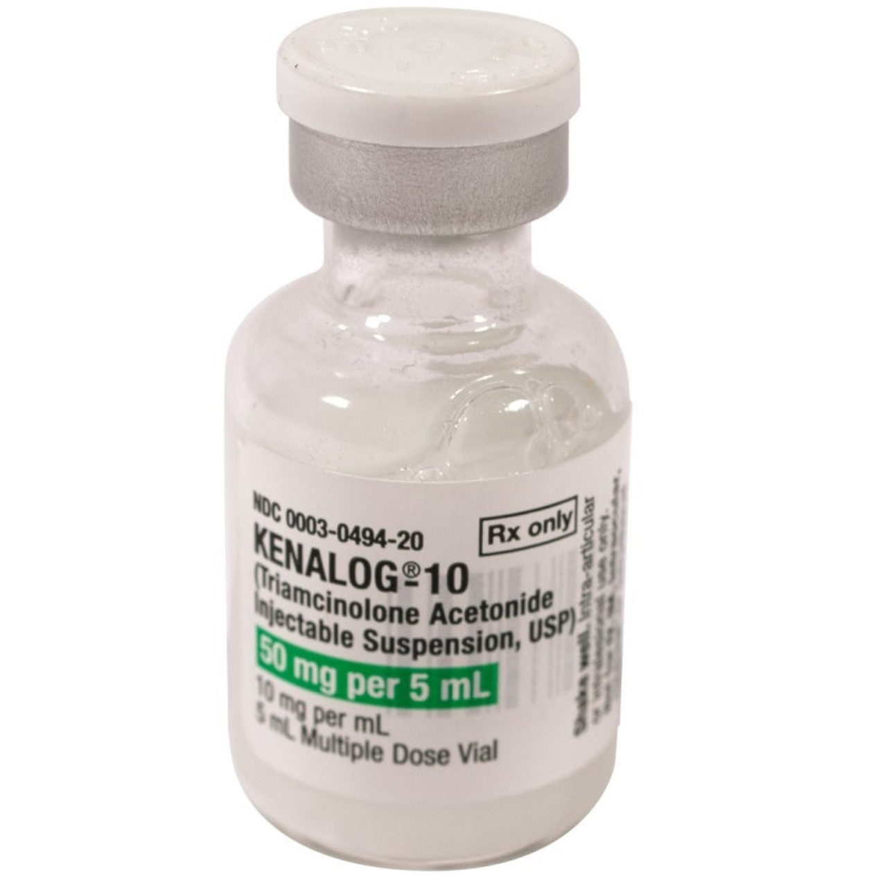 Kenalog®-10 Triamcinolone Acetonide 10 mg / mL Injection Multiple Dose Vial, Pharmaceuticals, Product Catalog