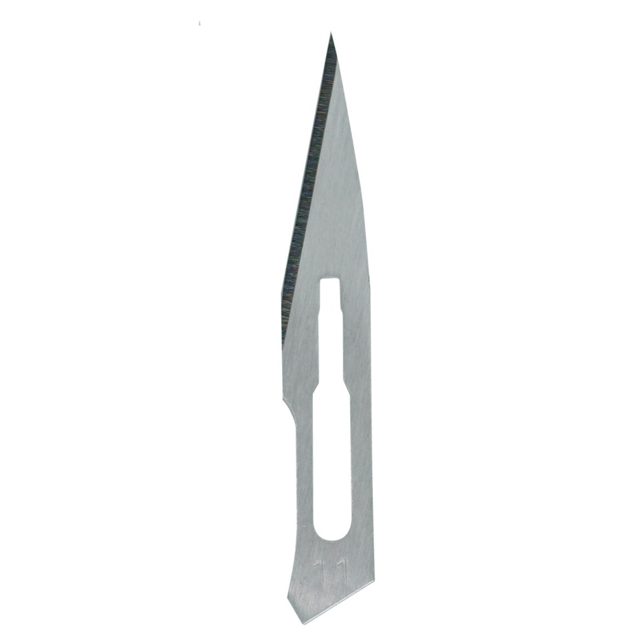 Micro stitch scissors, 4 1/8'', straight 8.0mm blades, sharp tips, flat  handle