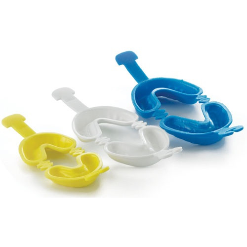 Medicom DentiCare® Medium Hinged Fluoride Gel Trays - 50/Bag Medicom DentiCare® Medium Hinged Fluoride Gel Trays - 50/Bag