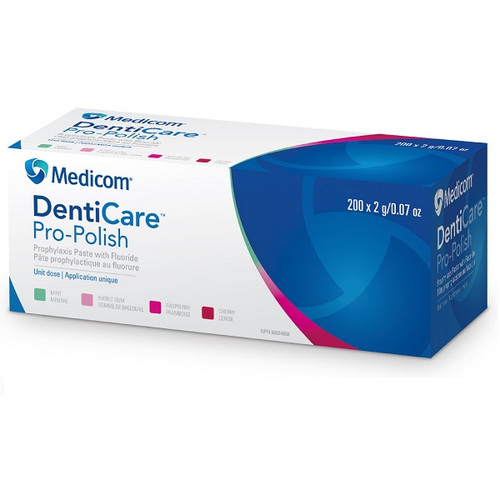 Medicom Cherry DentiCare Prophylaxis Paste with Medium Grit (10047-MCHUN)