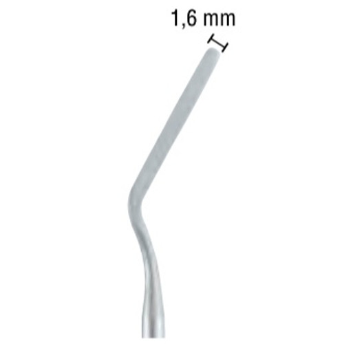 Kohler 1.6mm Curved Periotome Tip (6682) Kohler 1.6mm Curved Periotome Tip (6682)