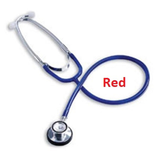 Red 22" 2-Head Proscope Clinician Stethoscope Red 22" 2-Head Proscope Clinician Stethoscope