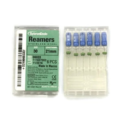 Kerr Endodontics Size 30 x 21mm Blue Reamer (06033)