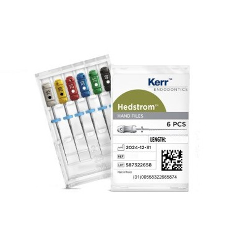 Kerr Endodontics #15-#40 x 25mm Assorted Hedstrom Files (11359) Kerr Endodontics #15-#40 x 25mm Assorted Hedstrom Files (11359)
