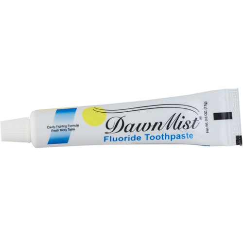 DawnMist® White Gel Toothpaste in 0.6 oz. Tube - 720/Case DawnMist® White Gel Toothpaste in 0.6 oz. Tube - 720/Case