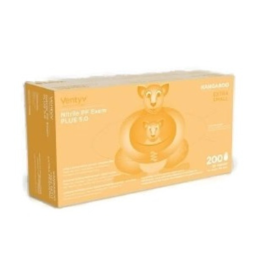 X-Small Nitrile PF Exam Glove PLUS 5.0 Blue (Kangaroo) - 2,000/Case (10333103)