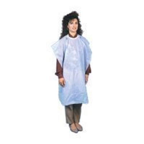Crosstex Blue Knee Length Nylon Patient Apron (NN4BL) Crosstex Blue Knee Length Nylon Patient Apron (NN4BL)