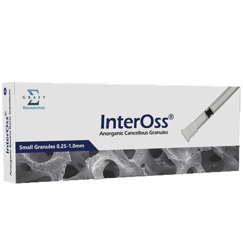 SigmaGraft InterOss Anorganic Cancellous Bone Graft in 0.25cc Syringe (IOSGS025)