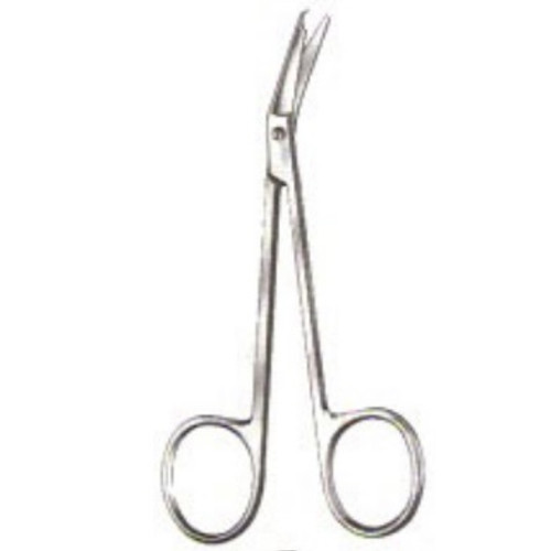 Angled O'Brien Stitch Scissors with Sharp Points - 9.5cm