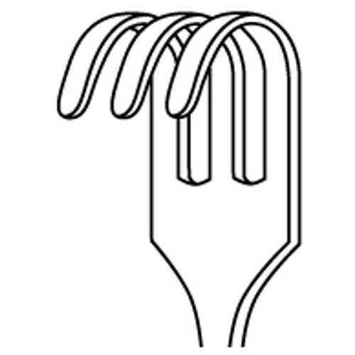 Miltex MeisterHand Volkman 3-Prong Blunt Retractor (MH11-540)