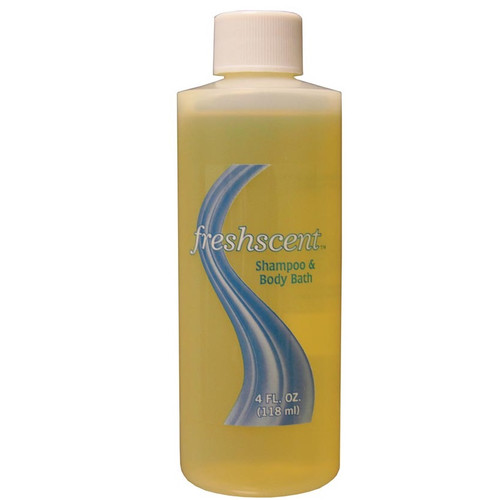 Freshscent Shampoo & Body Bath in 4 oz. Bottle - 60/Case (FS4)