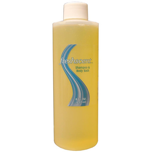 Freshscent Shampoo & Body Bath in 8 oz. Bottle - 36/Case