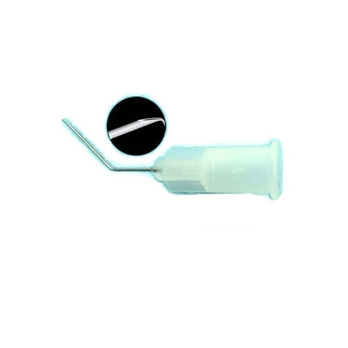 27G x 5/8" Angled Irrigating Cystotome - 10/Box