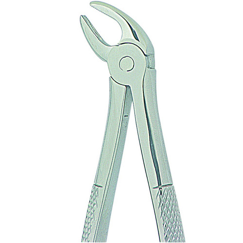 Kohler #4S Pediatric English Pattern Extraction Forceps with Grooved Beaks (1005)
