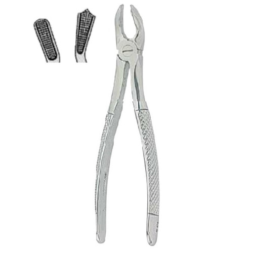 Kohler #18 English Pattern Extraction Forceps with Grooved Beaks (1012)