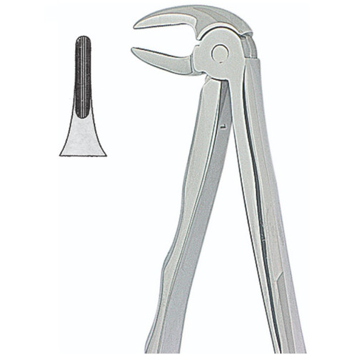 Kohler #33 English Pattern Extraction Forceps with Non-Slip Beaks (1110)