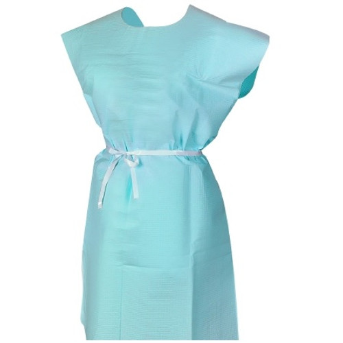 McKesson 30" X 42" Teal Patient Exam Gown (18-973)