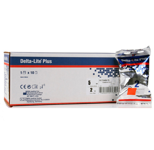 BSN Medical Delta-Lite® Plus Orange 2" x 12' Cast Tape - 10 Rolls/Box BSN Medical Delta-Lite® Plus Orange 2" x 12' Cast Tape - 10 Rolls/Box