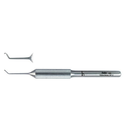 Miltex #1 Left Ramelet Phlebectomy Hook (10361) Miltex #1 Left Ramelet Phlebectomy Hook (10361)