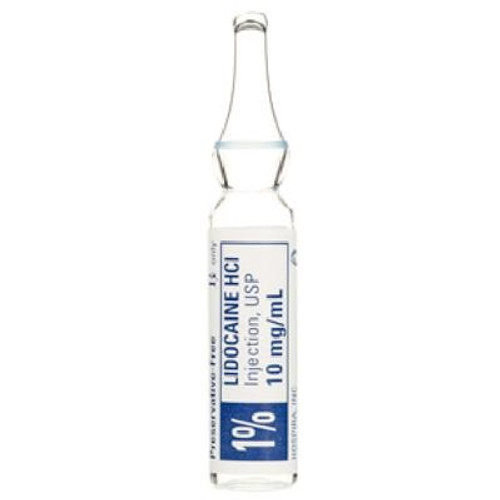 1% Lidocaine HCl for Injection in 2mL Ampule 1% Lidocaine HCl for Injection in 2mL Ampule