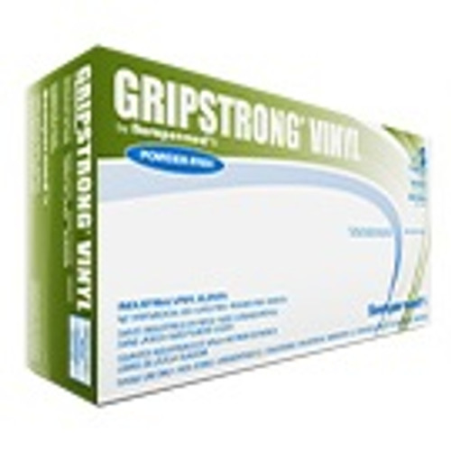 Sempermed Small White GripStrong PF Vinyl Industrial Glove (GSVF102)